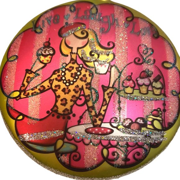 NWT - Set of Two Glass Blown & Hand Decorated Ornaments - Picture 8 of 9